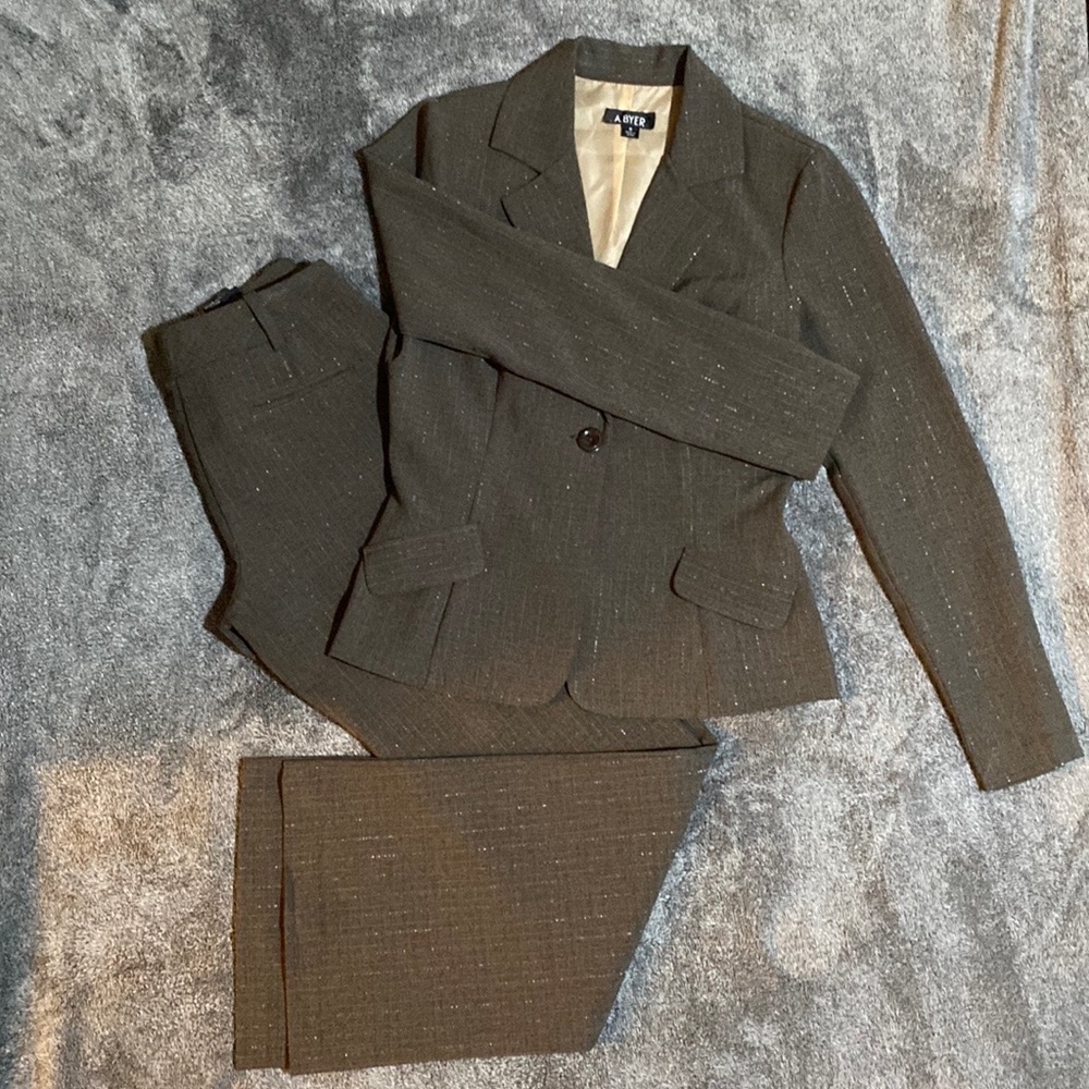 A.Byer pant suit, jacket Medium, pants size 9